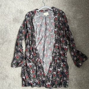 Floral cardigan